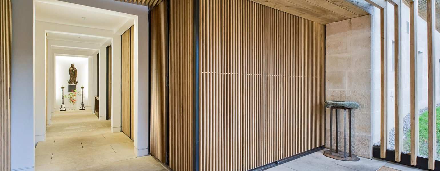 Featured use: American White Oak feature wall - AHEC